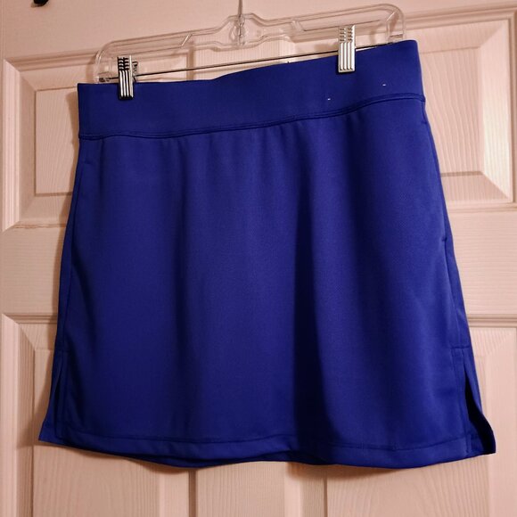 Grand Slam Performance Skort, Royal Blue, Sz M, Stretch, Hi Rise, New - Picture 1 of 5